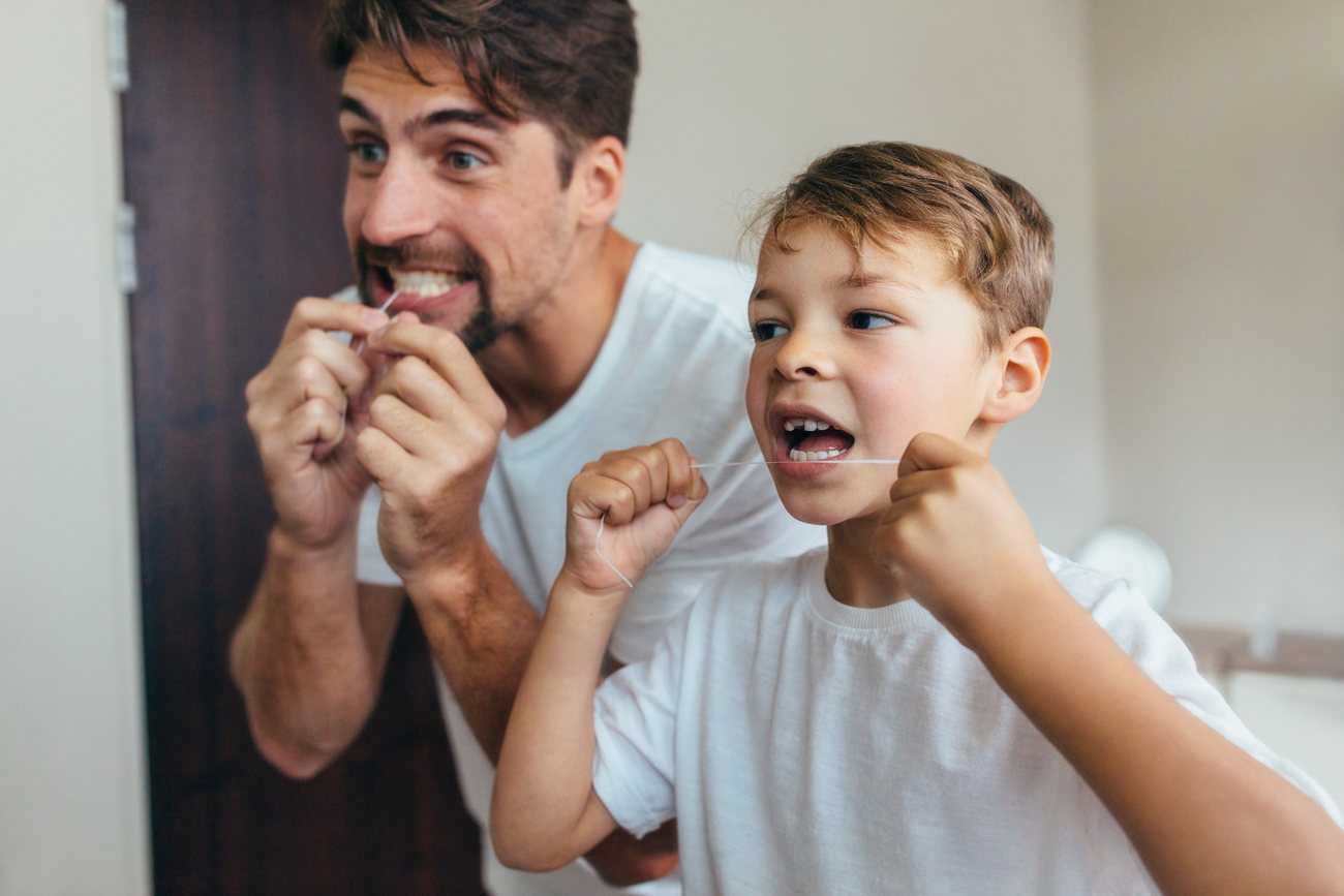 Oral hygiene done properly